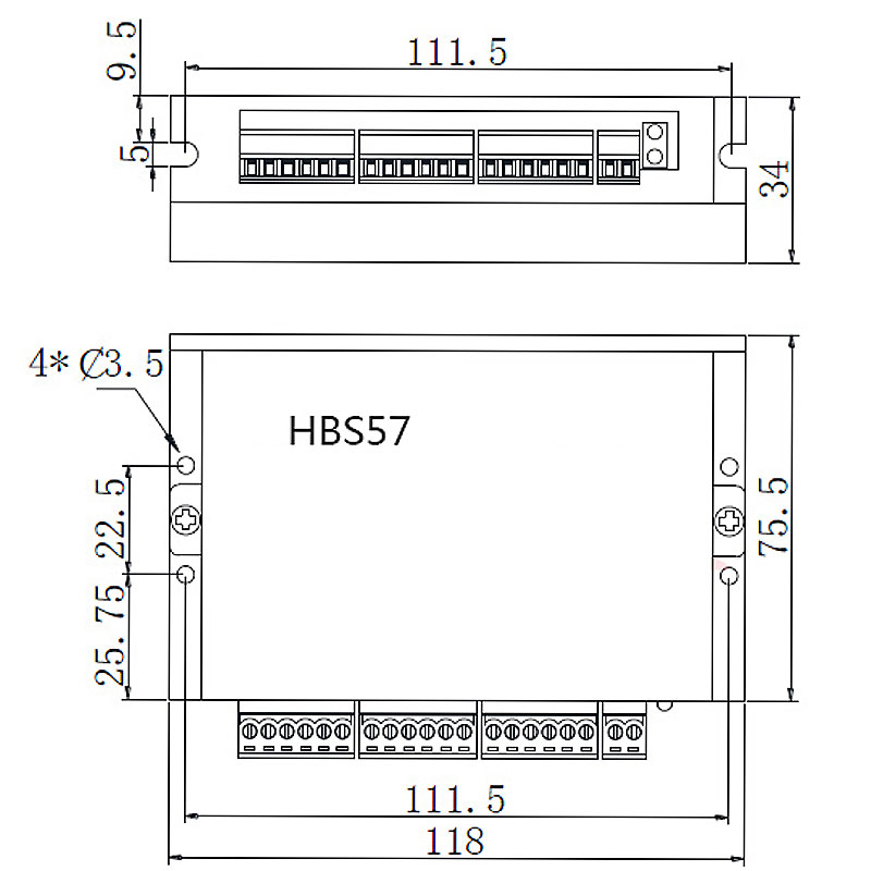 HBS-57 二相閉環步進驅動器